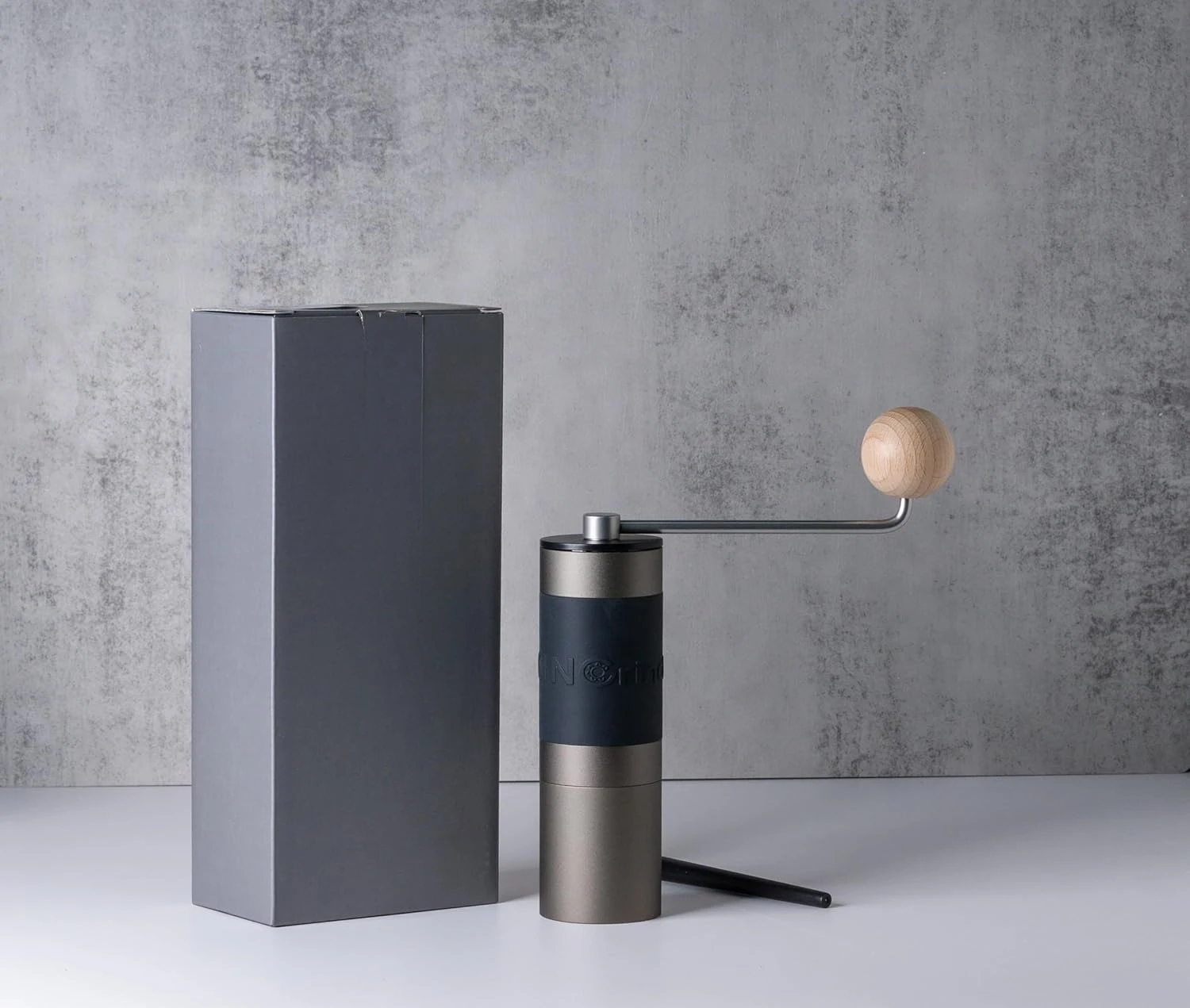 【موصى به KOL الشهيرة】مطحنة القهوة اليدوية KINGrinder K2 مع مقبض مستقيم للضغط الفرنسي والتنقيط