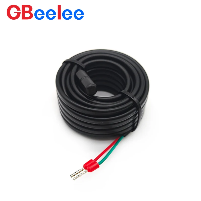 50PCS NTC 2k 5k 10k 20k Waterproof TPE Overmolded Temperature Sensor Micro Thermostat Thermistor For Refrigerator Chillers