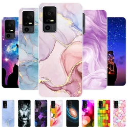 For TCL 40 SE Case 6.75 inch Clear Soft Silicone TPU Back Case Cover For TCL 40 SE Phone Case Funda For TCL 40SE Bumper Coque