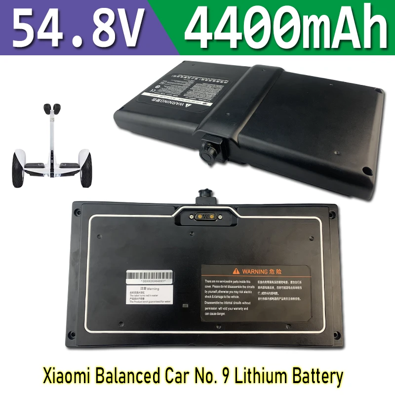 

For Xiaomi Mini No. 9 Balanced Car Battery 54.8v 4400mah Electric Balanced Lithium Battery Accessories