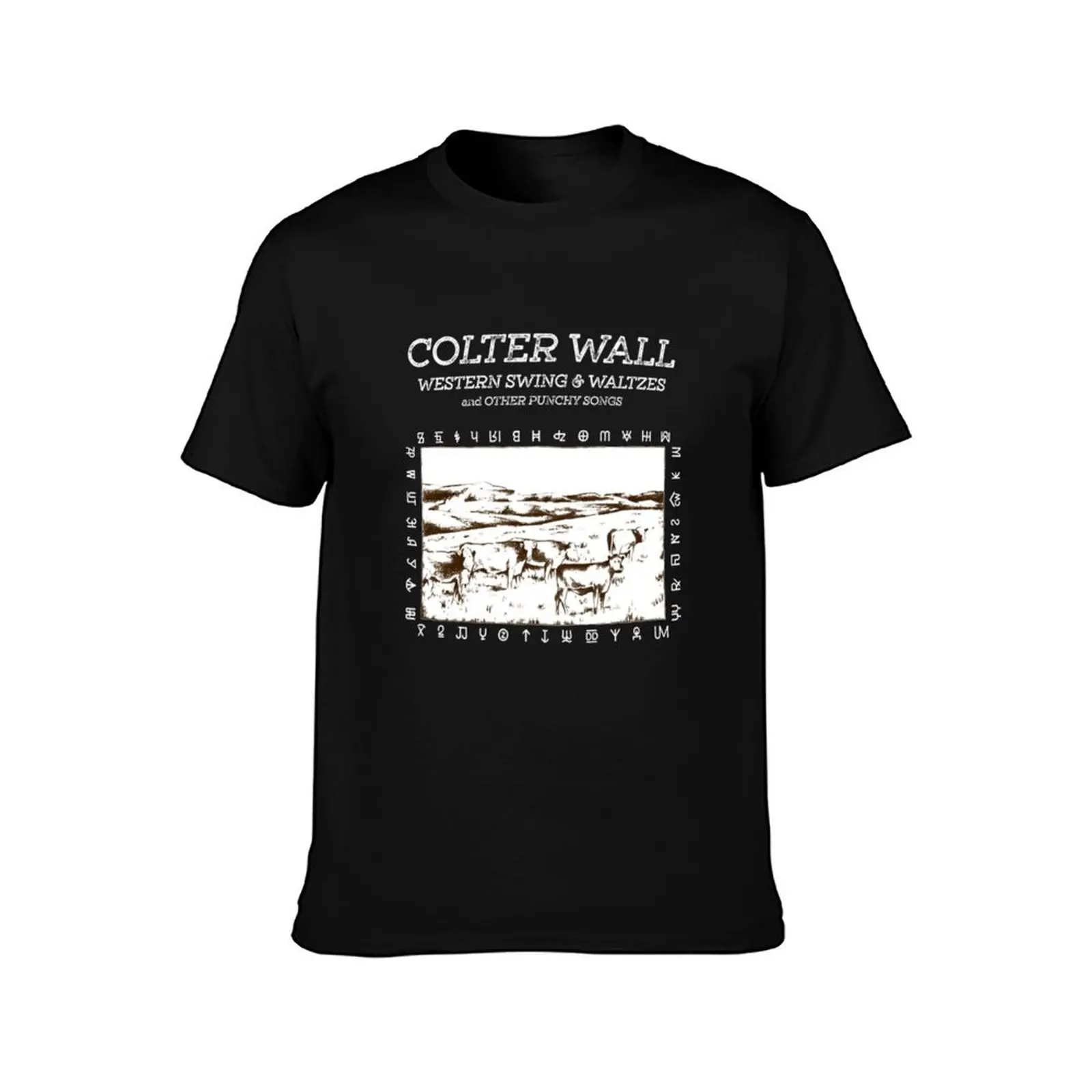 Colter Wall Western Tour 2020 nekat12 ao den T-Shirt aesthetic clothes graphic t shirts essential t shirt black t shirts for men