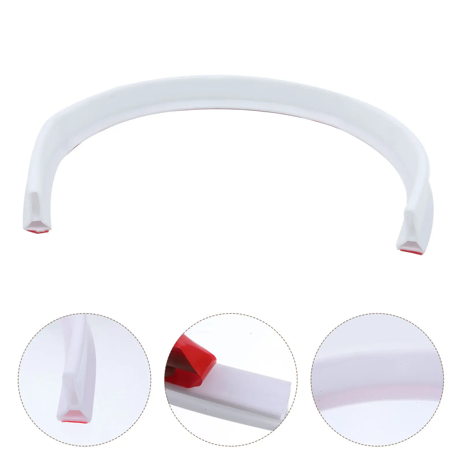 

Bathroom Shower Threshold Splash Guard Water Dam Self-Adhesive Tpe Material Blocker for Walk in Shower Keep Water Dry