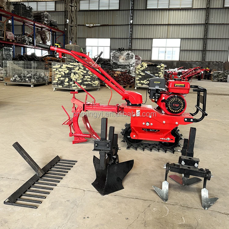 Micro-motoculteur à chenilles - Trencher Machine Small avis et prix