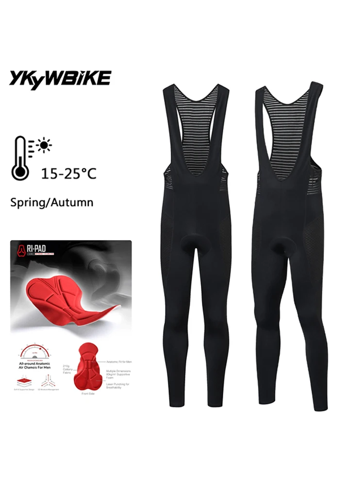 AliExpress YKYWBIKE Spring Men's Cycling Bibs Pants Road Bike Tights Leggings Men MTB Cycling Clothing Bicycle Mountain Bibs Toursers