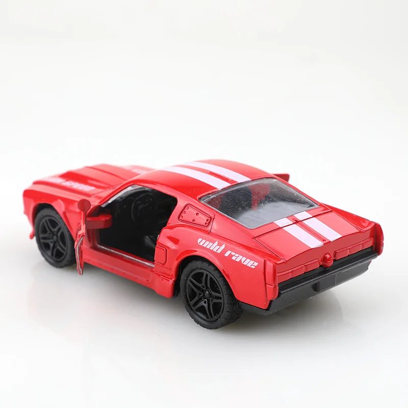 (bagged) 1:36 Alloy Car Model modeling Vehicle Mustang Muscle Racing Pull Back Car Ornaments Collection Toys For Boy child