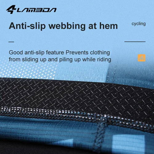 Imagen 2 del producto LAMEDA ropa de ciclismo profesional para hombre, ropa de manga corta, transpirable, secado rápido, camisa de ciclismo de montaña