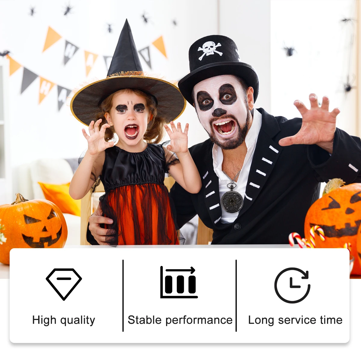 Bolso oco com corrente relógio de bolso presente preto durável liga caso lente clara imprensa coroa corrente fina tamanho pequeno