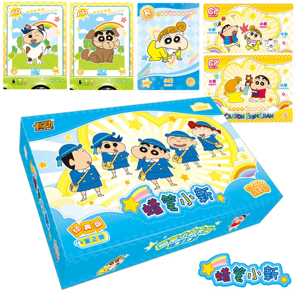 

Wholesale Crayon Shin-chan Card For Children Nohara Himawari Suotome Ai Funny Cute Anime Limited Game Collection Card Kids Gifts