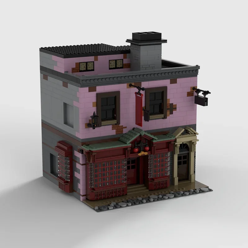 Street View Moc Building Blocks Set 75978 Modular Expansion Model Technology Brick DIY Assembly Construction Toy Holiday Gifts