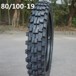 Off Road Tire 80/100-19 with Inner Tube 80 100-19 for Dirt Pit Bike Motocross Off Road Motorcycle 19 inch front Wheel