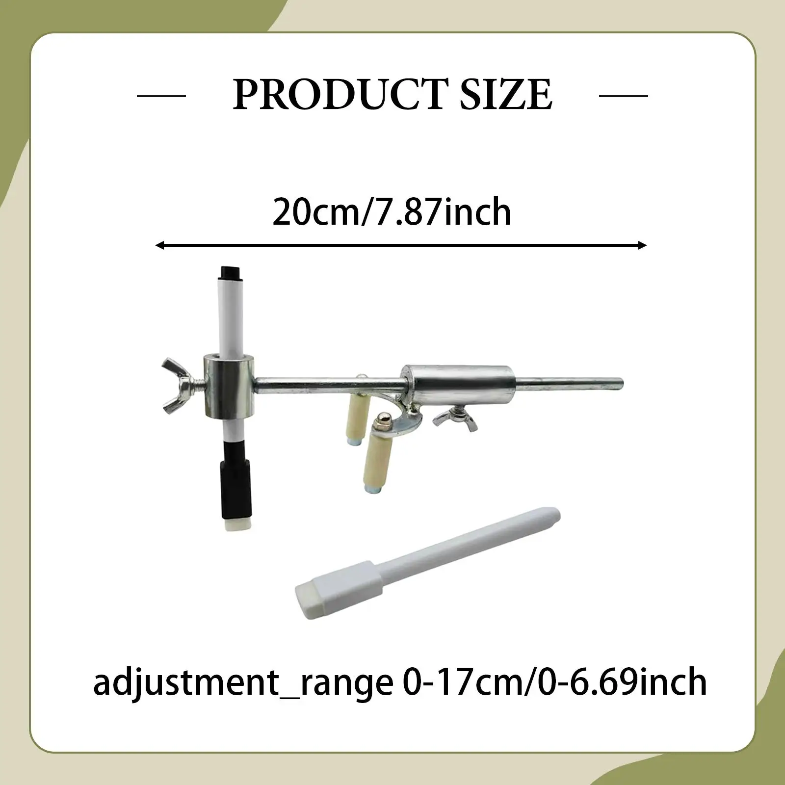 Roda de carro sobrancelha marcador roda arco scriber ferramenta resistente prático profissional ferramenta de mão reparação de metal ajustável 0-20cm