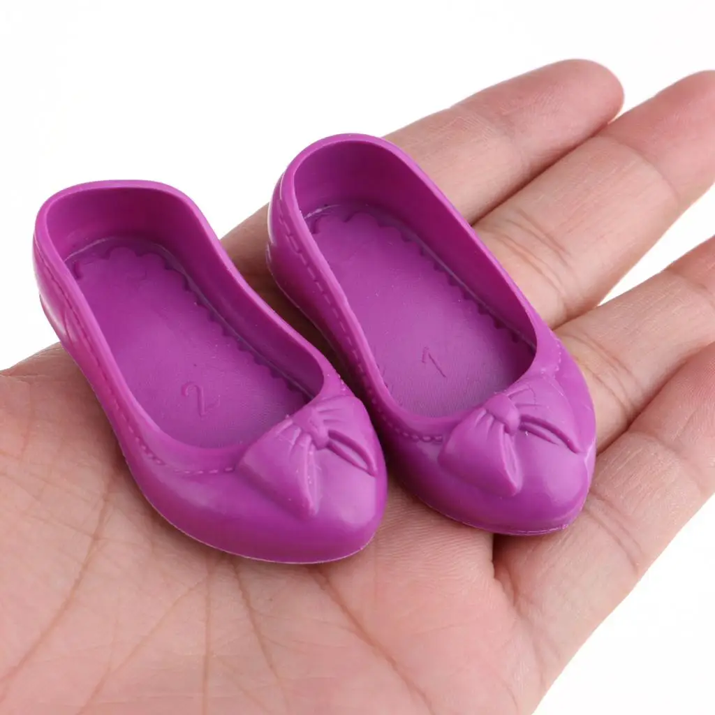 25cm Doll Clothes Multicolor Sandals Slippers Pretend Play Outfit Accessories for Mellchan Doll Summer Style