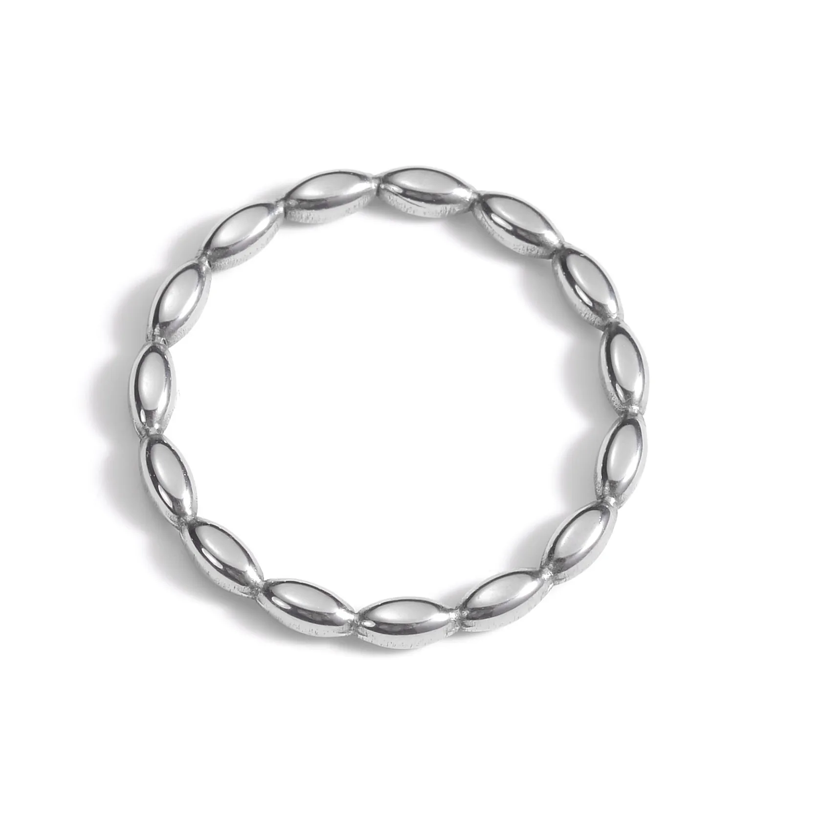 Simple Thin Stainless Steel Finger Ring for Women Mens Fashion Classic Lover Charm Jewelry Birthday gifts