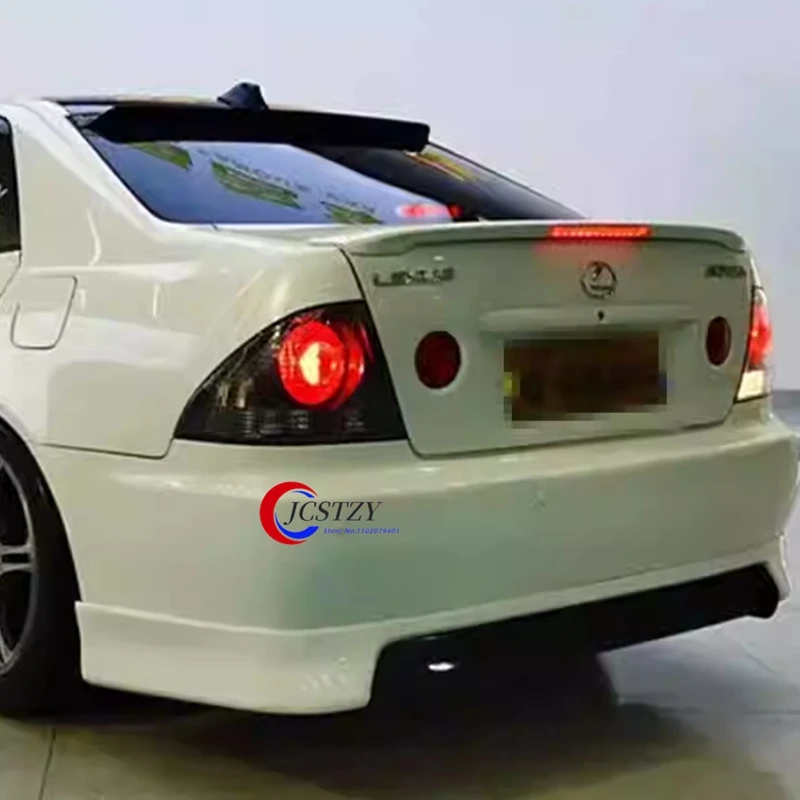 Z podświetleniem LED Wysokiej jakości plastik ABS Tylny spojler na klapę bagażnika Akcesoria samochodowe do Lexus Altezza IS200 IS300 1998--2005