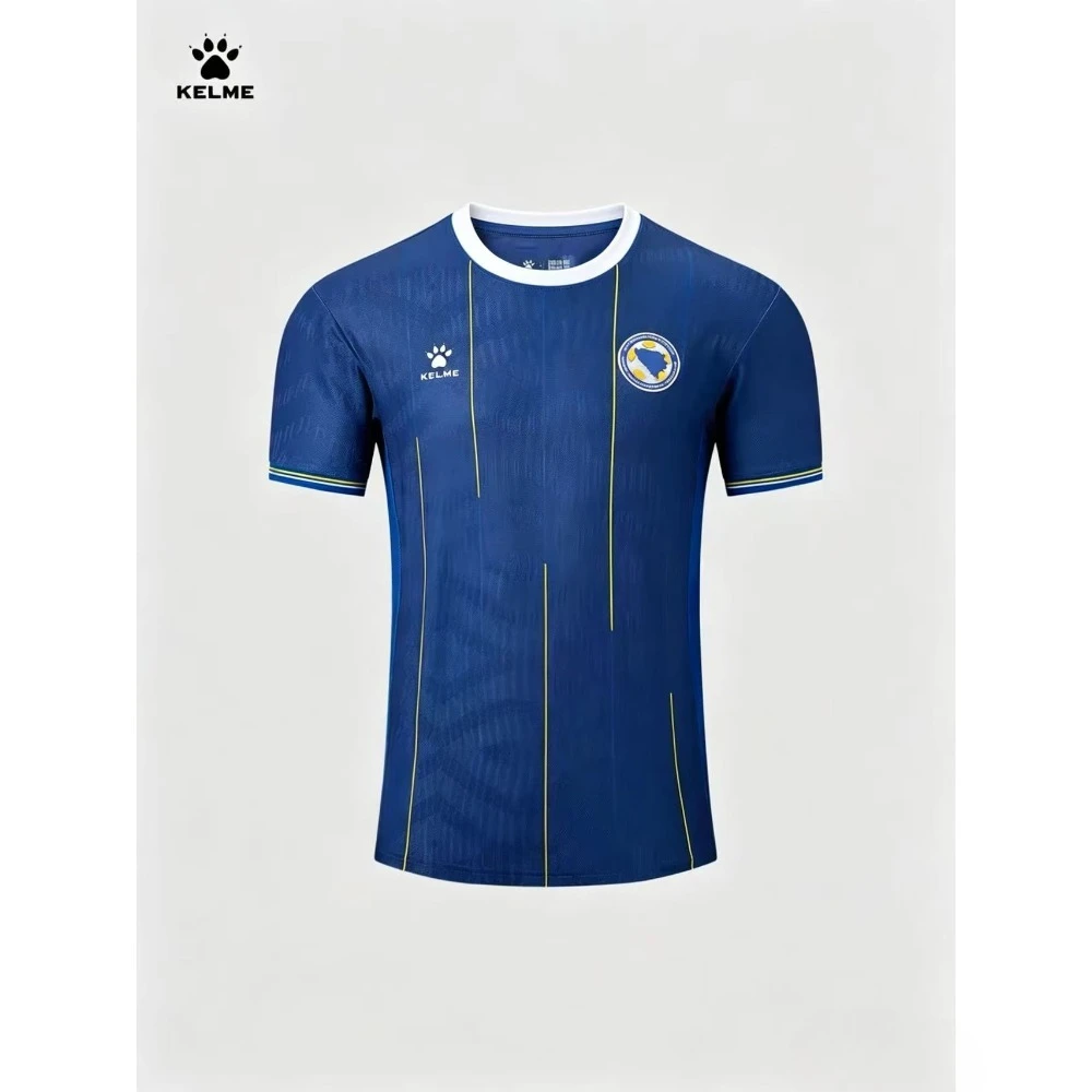 KELME Quick-Dry Short-Sleeved T-Shirt Breathable Sports Top for Men And Women Summer Running Football Training