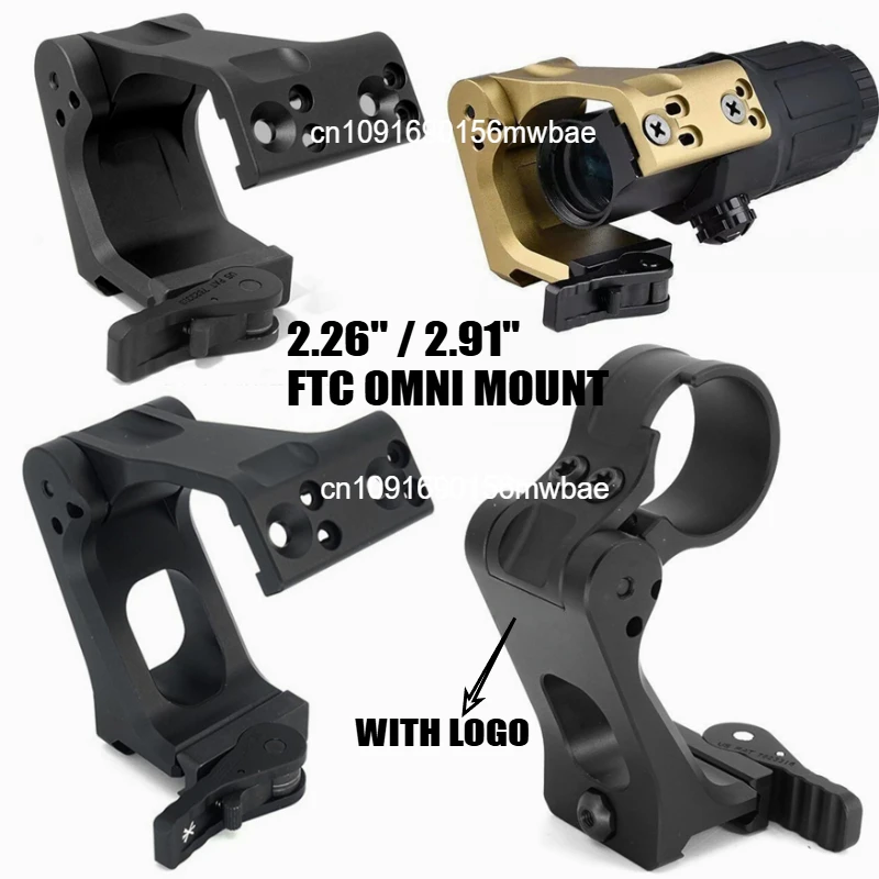 Tactical Metal Unity FTC OMNI Magnifier Mount With FAST QD Lever 2.26