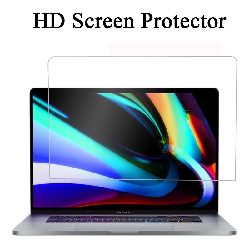 9H Displayschutzfolie aus gehärtetem Glas für Macbook Air 13 A2337 A2681 Pro 14 16 \'\' A2442 A2779 A2485 A2780 M1 M2 2021 2023 Laptop 15.6