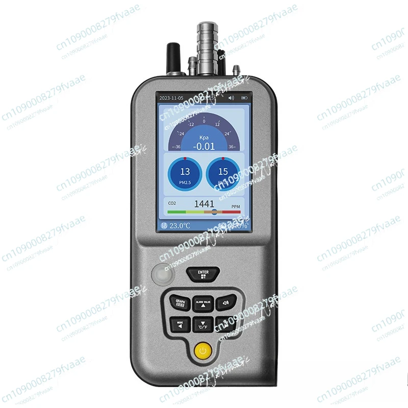 Portable laser dust particle counter multi-function