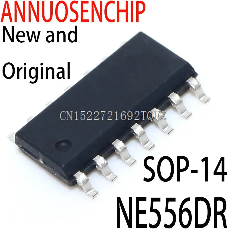 100PCS New and Original NE556  SOP-14 IC chip NE556DR