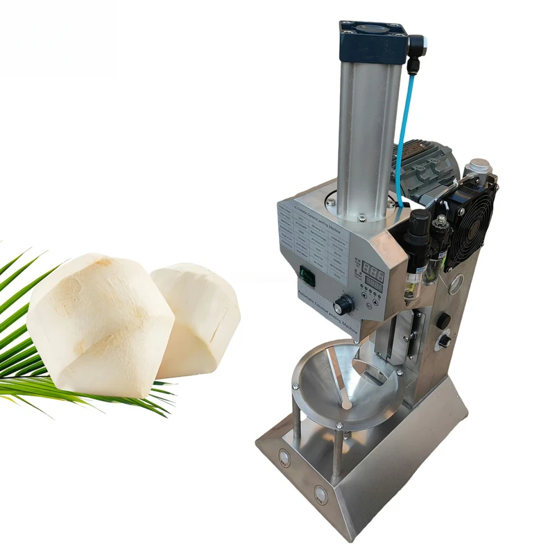 

Industrial Full Fresh Peeler Automatic Dehusking Hine Young Green Coconut Trimmer Skin Peeling