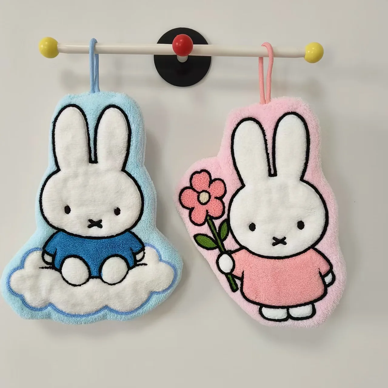HOT Selling 1/3 Pcs Cute Miffy Hand Wipes Thickened Toilet Bathroom Cartoon Handkerchief Gift Hand Wipes Miffy Peripherals