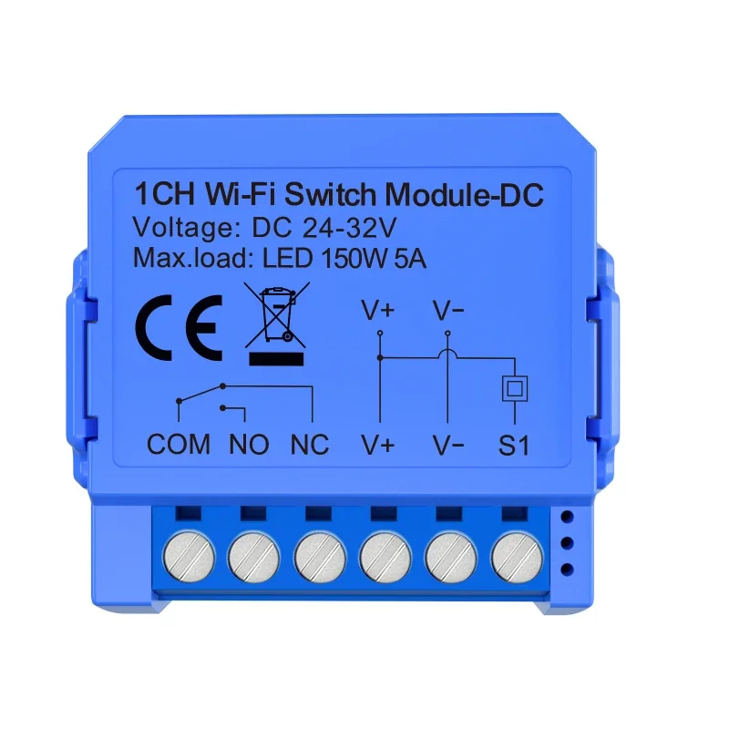 Aplikacja Tuya WIFI/ZigBee Styk zerowy Dry Connect 12 24 V DC Niskonapięciowy inteligentny wyłącznik przełączający NONC