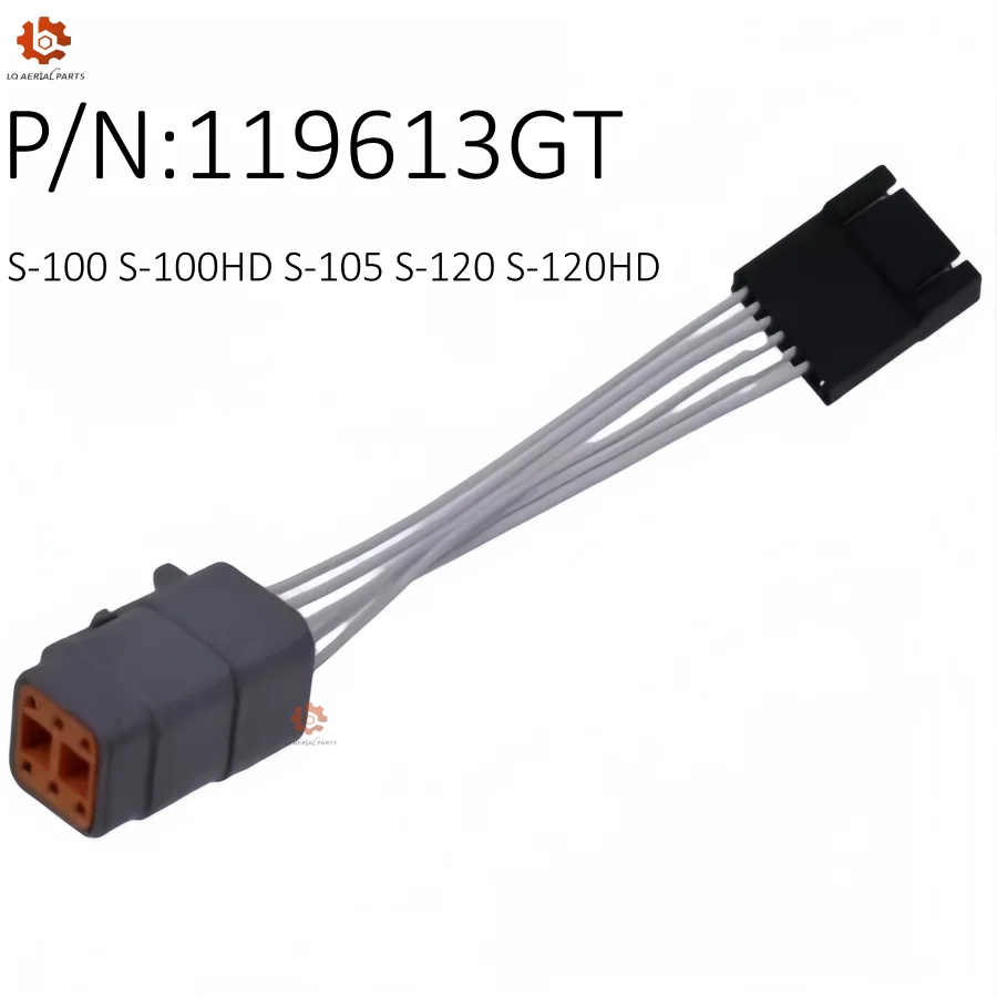 

119613 119613GT Адаптер жгута джойстика, используемый для моделей подъема стрелы Genie S-100HD S-105 S-120 S-120HD