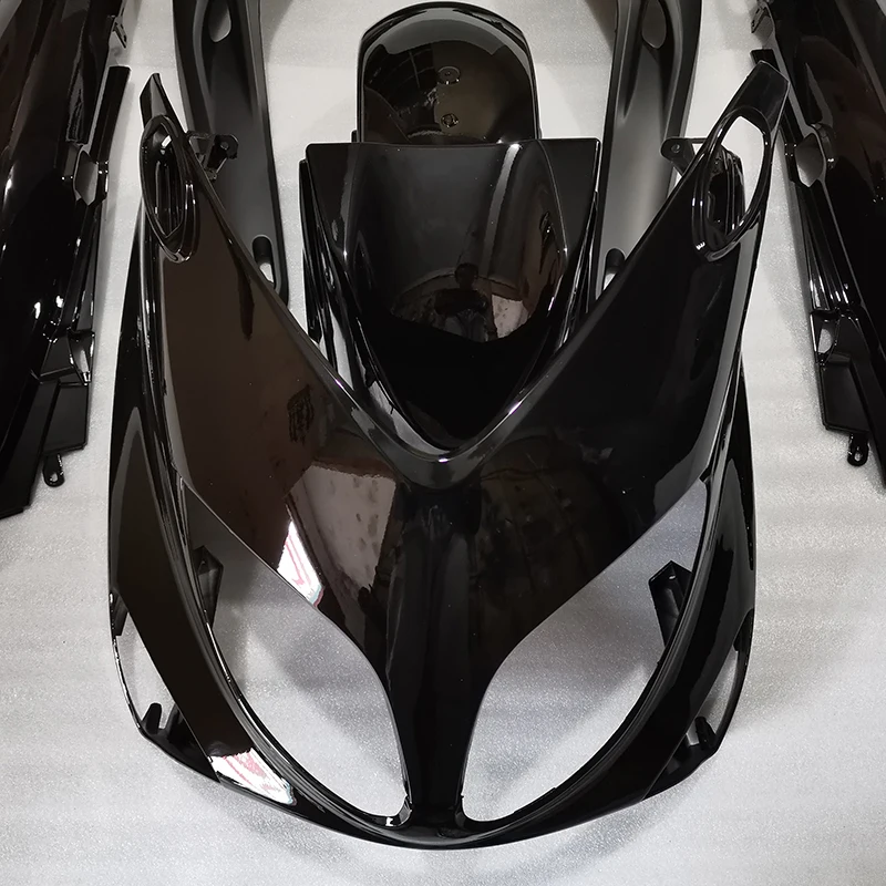 ABS حقن هدية لياماها TMAX 500 2001-2007 هيكل الدراجة النارية Fairings Kit tmax500 01-07 إطار الجسم الأسود القلنسوة الإسكان #3