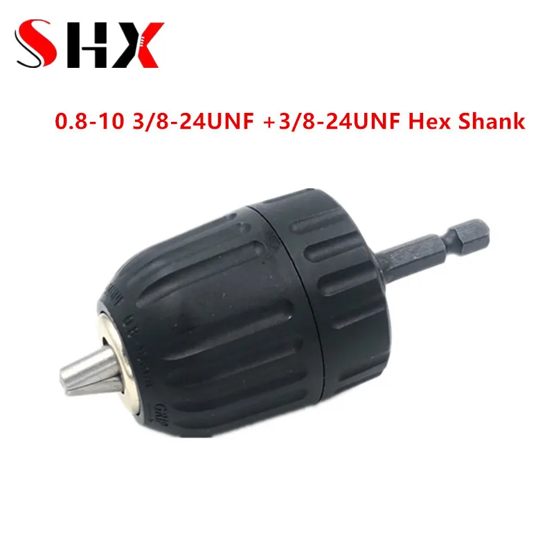 Drill Chuck Quick Change Adapter SDS-Plus Shank 1/4\