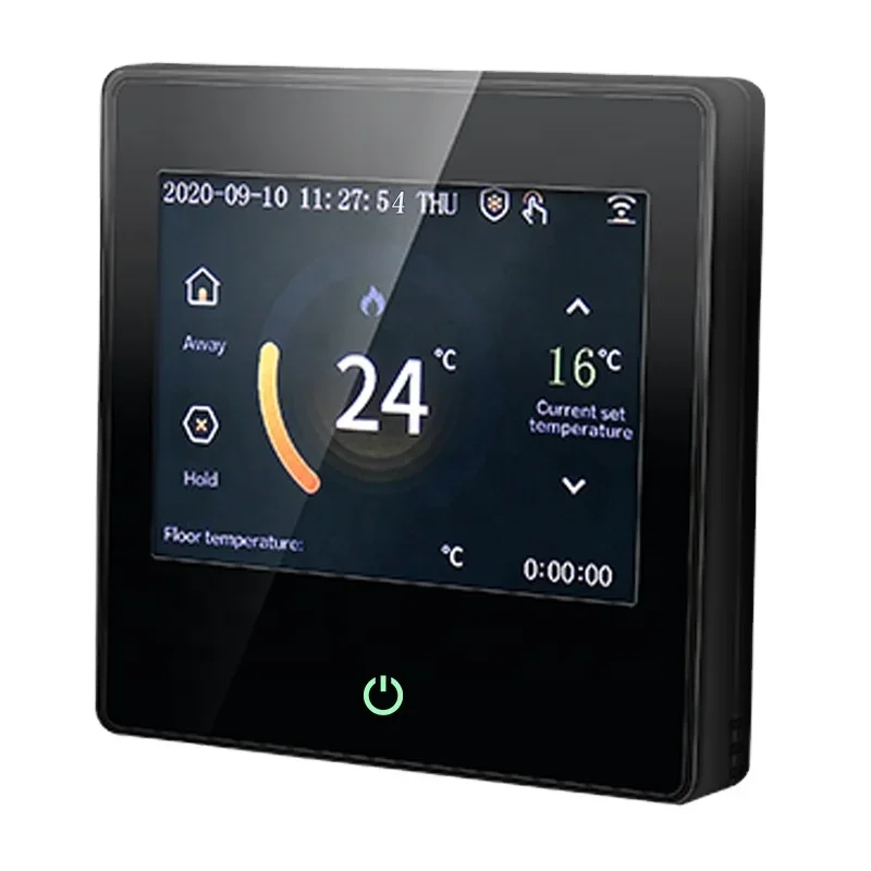 

Colorful Touch Screen Thermostat Temperature Controller For Floor Heating ME102