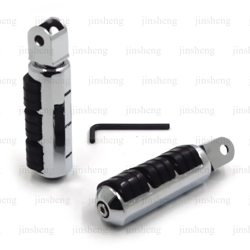 Motorcycle Parts Front Foot Pegs for Honda VTX 1800 C F/ Shadow 1100 Sabre/Aero 750/ Magna 750 Chrome