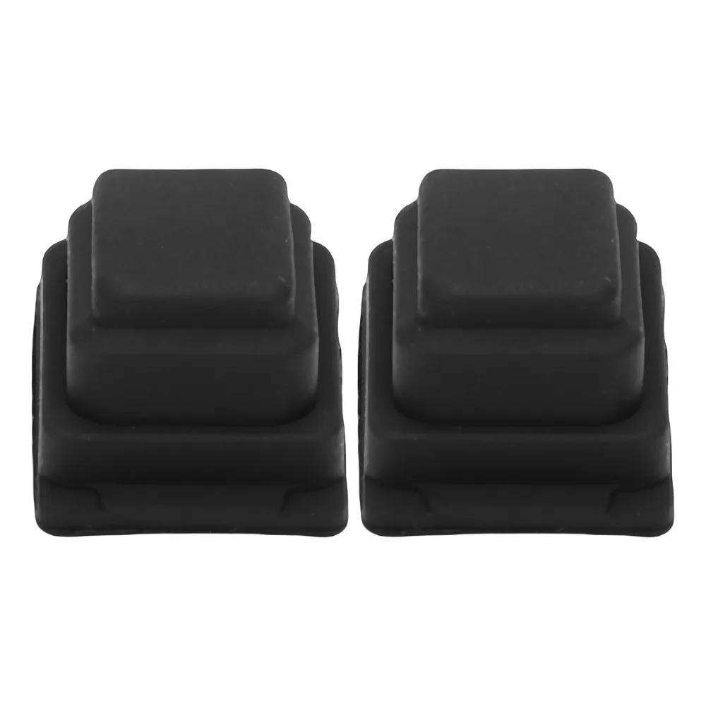2PCS Rubber Exterior Door Handle Button Black 82651D3710, 82661D3710 Sensor Button Car Door Handle Buckle for Tucson 2015‑2020