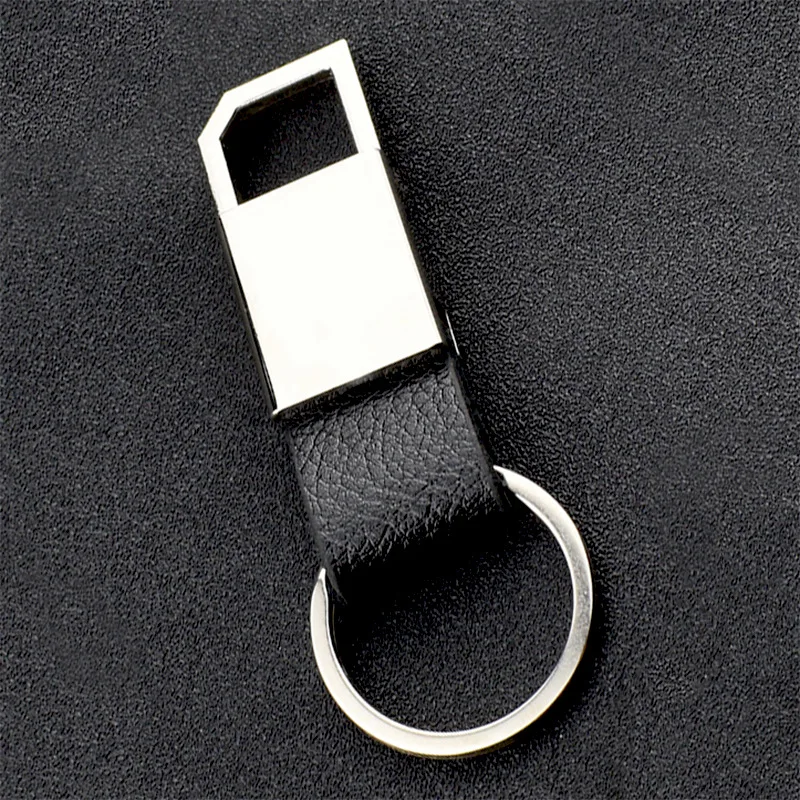 1 Stück Einfacher, Moderner und Kreativer Zinklegierung-Leder-Schlüsselanhänger, Unisex Metall-Taillen-Schlüsselanhänger, Geschenk-Schlüsselring, Auto-Schlüsselanhänger