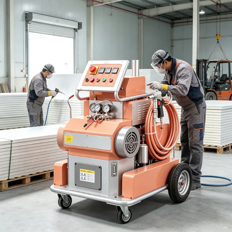 Polyurethane Spray Foam Machine Insulation Polyurethane Polyurea Spray Coating Gun Polyurethane Grout Injection Machine