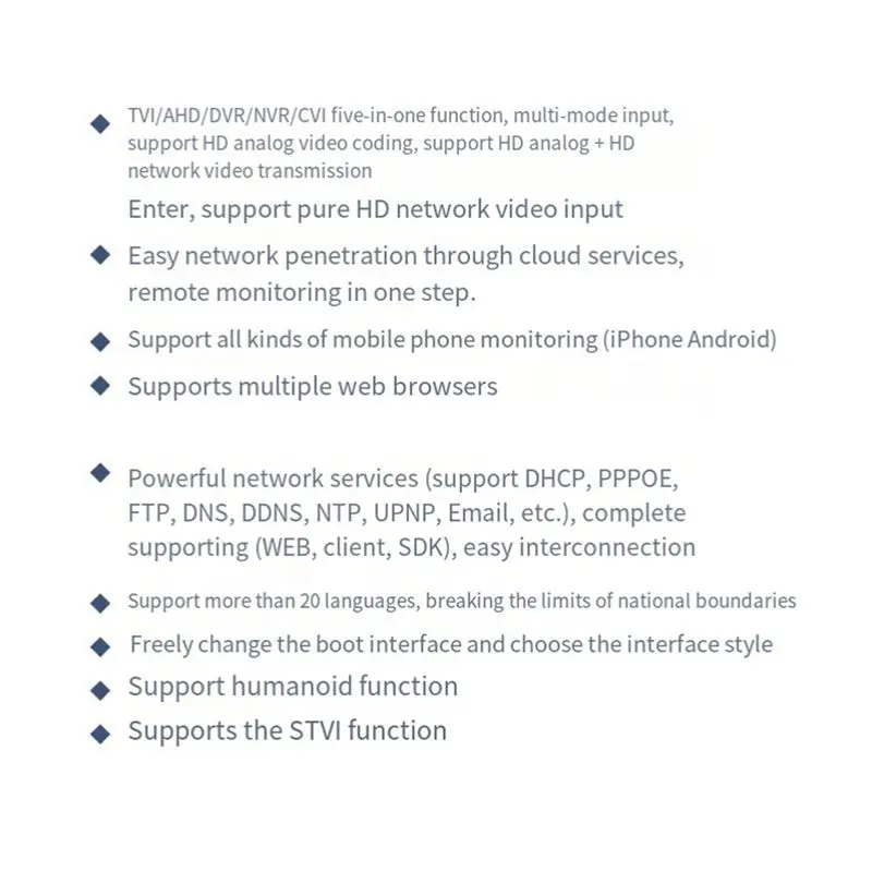 2026 جديد + 4CH XVR DVR اللوحة الأم STVI محوري الصوت TVI/AHD/DVR/NVR/CVI TVB3704ENS-F1 كاميرا مراقبة اللوحة الأم