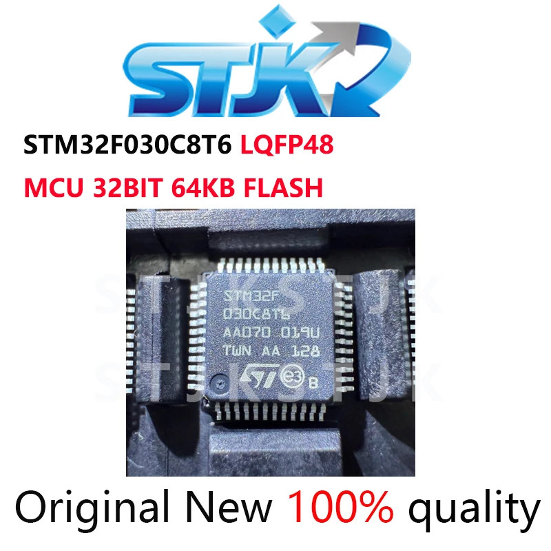 STM32F030C8T6 STM32F030 LQFP48 MCU 32BIT 64KB FLASH chip