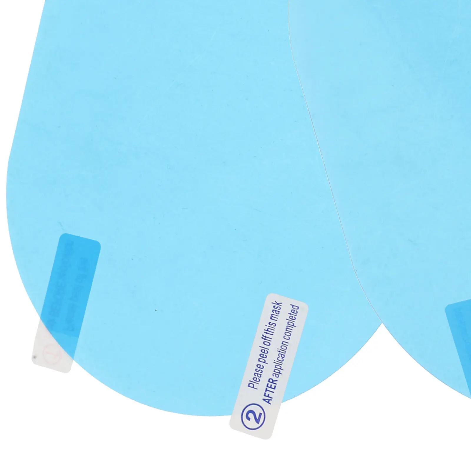 20Pcs Car Rear View Mirror Waterproof Film Hydrophobic Anti Fog Protector Stickers Universal Fit Rain Snow Fog Visibility