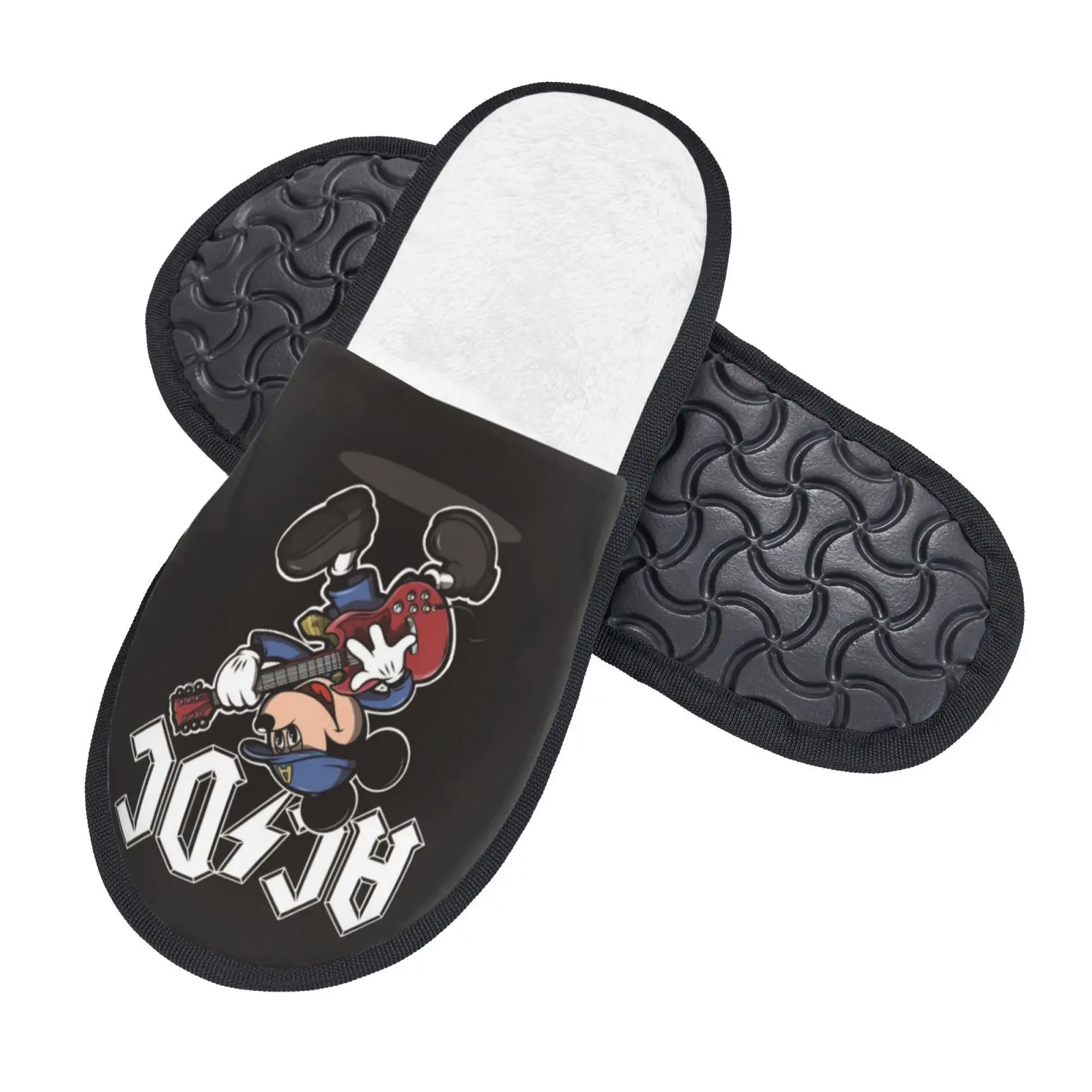 Mickey Mouse 3D Disney print Slippers Soft Warm Memory Foam Fluffy Slipper Indoor Outdoor Shoes Dropshipping image 2