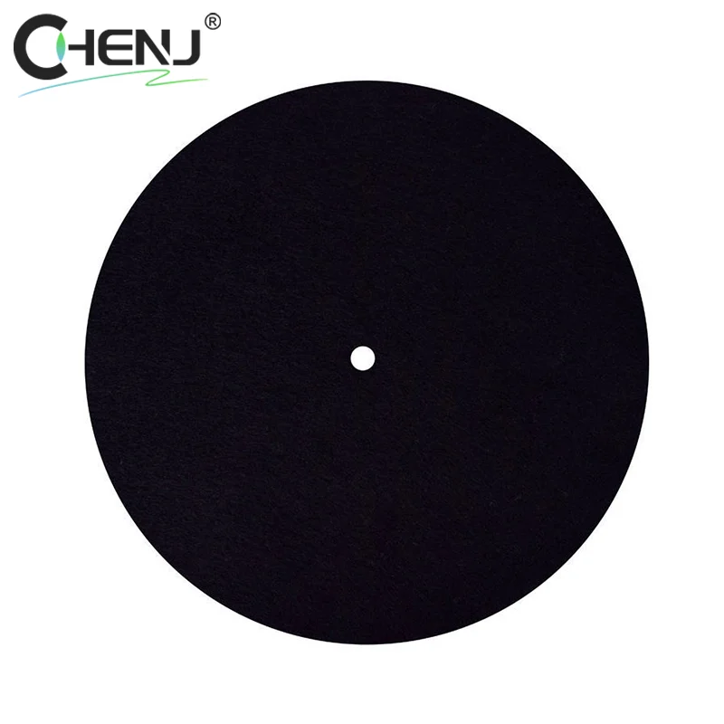 [J]1PC Felt Turntable Vinyl Record Pad LP Anti-slip Protection Mat 3mm Thick For LP Vinyl Record Players Accessories