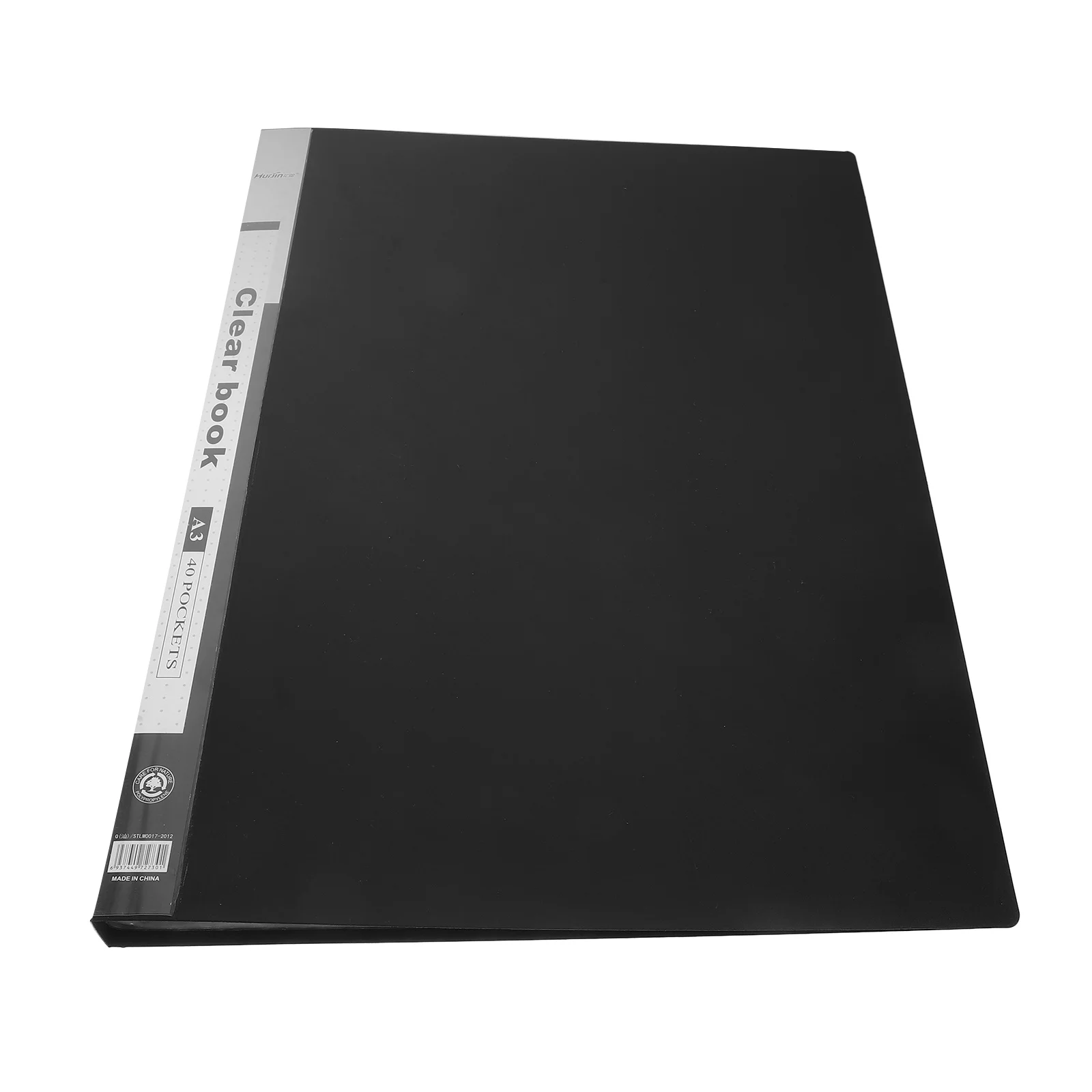 

A3 Presentation Folder Plastic File Organizer Clear Pocket Sleeves Portfolio Book Large Capacity Document Holder for Artwork