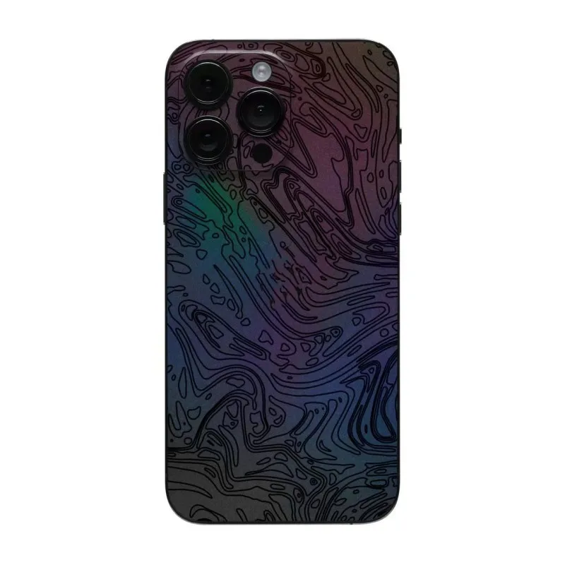 Oscar Colorful Decal Skin for iPhone 17 16 15 14 13 12 Pro max Protector  Film Wrap Case Full Cover Personal Sticker