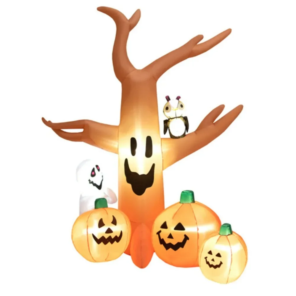 8-foot Halloween inflatable pumpkin