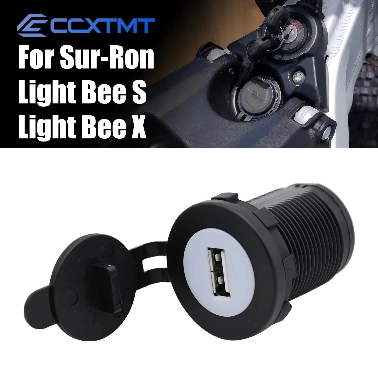 

USB-интерфейс для мотоцикла, 5 В, 2,4 А, универсальный