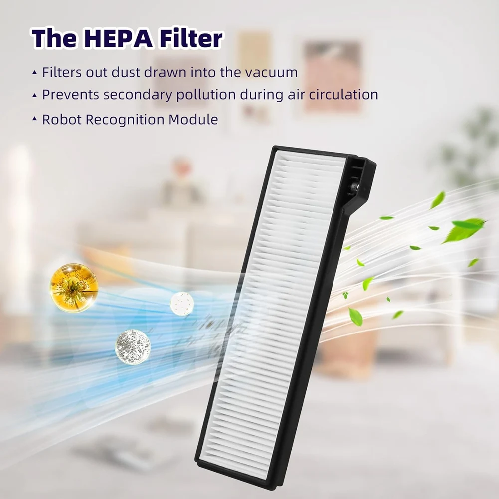 N98R สําหรับ Eufy X10 Pro Omni เครื่องดูดฝุ่นหุ่นยนต์หลักแปรงด้านข้างตัวกรอง Hepa Mop ผ้าฝุ่นเปลี่ยนชิ้นส่วน