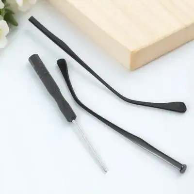 

1Pair Universal Glasses Temple Replacement Metal Plastic Eyeglass Arms Sturdy Repair Parts Comfortable Glasses Legs Replacement