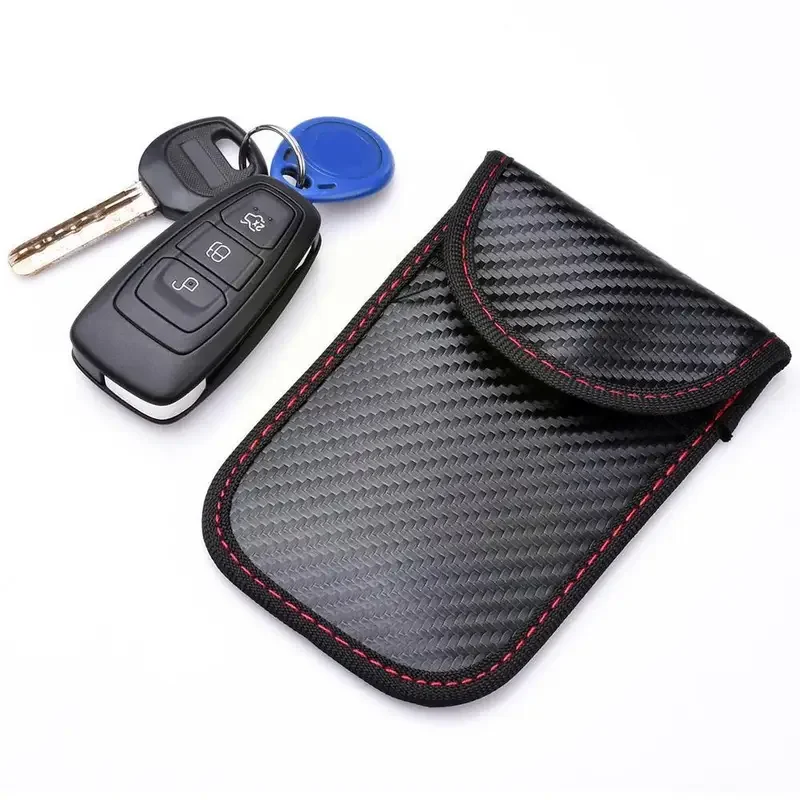 Faraday Cage Autoschlüssel-Signalblocker-Tasche M7D8 – sichere Aufbewahrung für Fernbedienungen – Detail 2