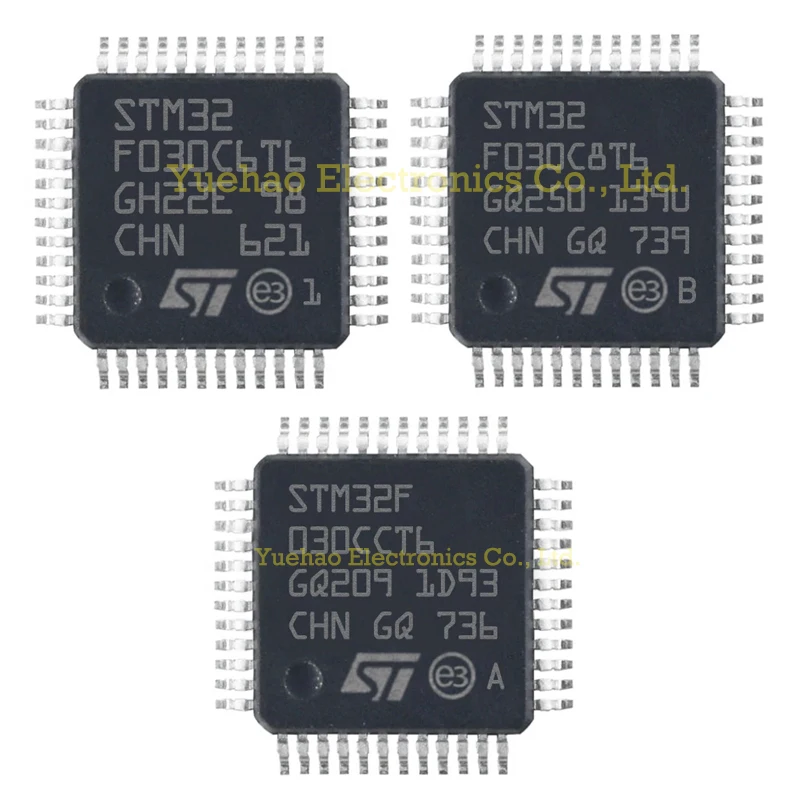 STM32F030C6T6 STM32F030C8T6 STM32F030CCT6 STM32F030C6 STM32F030C8 STM32F030CC STM32F030 STM32F STM32 STM IC MCU LQFP-48