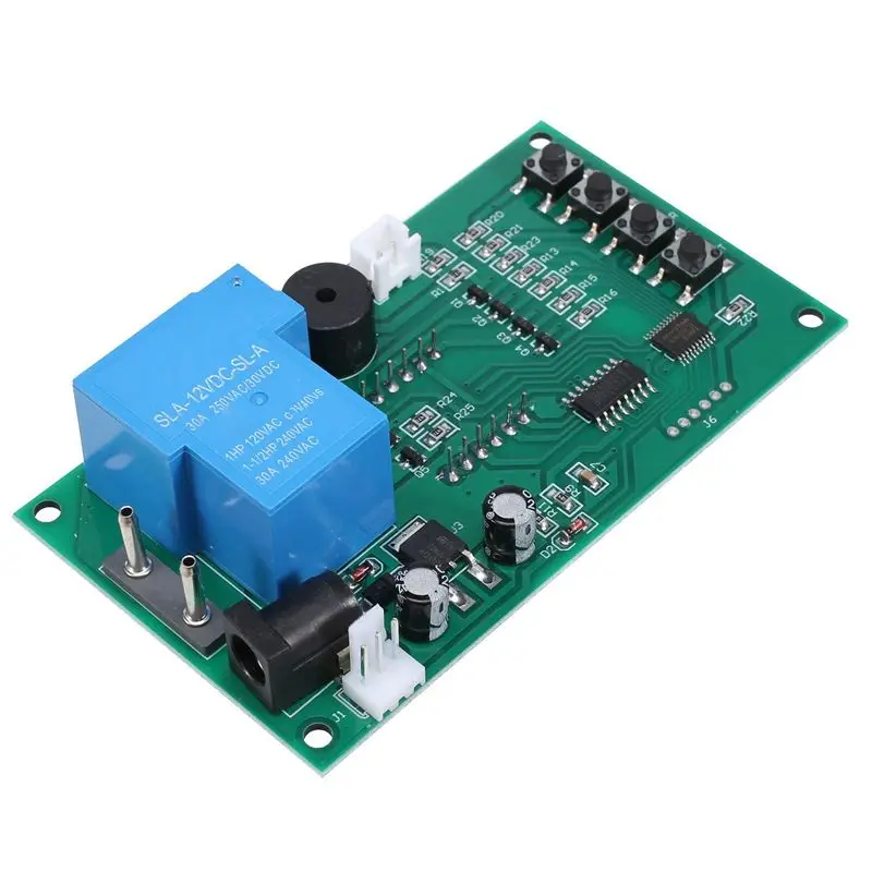 A89E-2X Four Digits Time Control Minute Timer Board Arcade Game Coin Acceptor Selector Pump Water Washing Machine