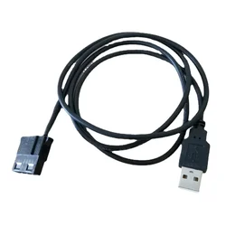 USB A Male to IDE Molex 4Pin Converter Computer Power Cable 5V Cord