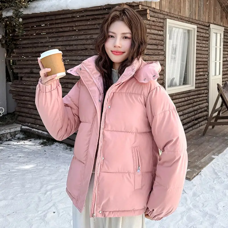 Parkas Womens Outdoor Winter Polyamide Downfilled Double-Layered Multi-Pockets Concealed Protective Functional Hiking Multicolor